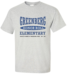 Vintage Greenberg Elementary Philadelphia Old School T-Shirt from www.RetroPhilly.com