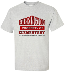 Vintage Harrington Elementary Philadelphia T-Shirt from www.retrophilly.com