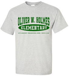 Vintage Oliver W. Holmes Elementary Philadelphia t-shirt from www.retrophilly.com