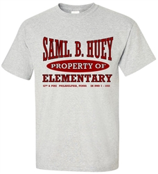 Vintage Huey Elementary Philadelphia t-shirt from www.retrophilly.com