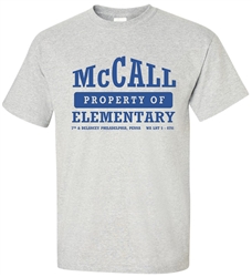 Vintage McCall Elementary Philadelphia old school t-shirt from www.retrophilly.com