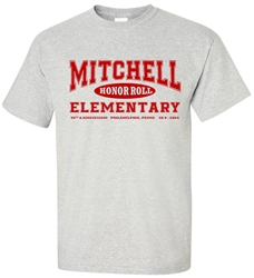 Vintage Mitchell Elementary Philadelphia old school t-shirt from www.retrophilly.com