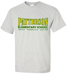 Vintage Patterson Elementary Philadelphia old school t-shirt from www.retrophilly.com