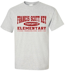 Vintage Francis Scott Key Elementary School Philadelphia old school T-Shirt from www.retrophilly.com