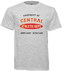 Central High Philadelphia Old School Athletic Department t-shirtshirts from www.retrophilly.com
