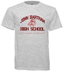 John Bartram High Philadelphia Old School T-Shirt from www.retrophilly.com