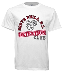 South Philadelphia High Old School Detention Club Tee from www.retrophilly.com