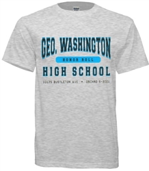 George Washington High Philadelphia Old School T-Shirt from www.retrophilly.com