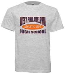 West Philadelphia High Old School Athletic tees and sweatshirts from www.retrophilly.com