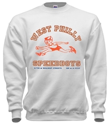 Vintage West Philadelphia High Speedboys sweatshirts from www.retrophilly.com