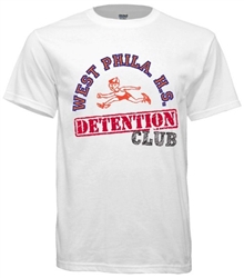 Vintage West Philadelphia High old school detention club tee from www.retrophilly.com