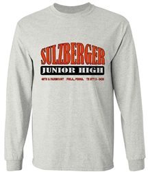 Sulzberger Junior High Philadelphia Old School T-Shirt from www.retrophilly.com