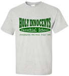 Holy Innocent Parochial Philadelphia Old School T-Shirt from www.retrophilly.com
