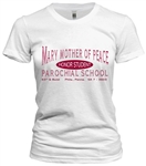 Mary Mother of Peace Parochial Philadelphia Old School T-Shirt from www.retrophilly.com