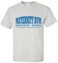 Maternity BVM Parochial Philadelphia old school t-shirt from www.retrophilly.com