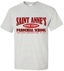 St Anne's Parochial Philadelphia old school t-shirt from www.retrophilly.com