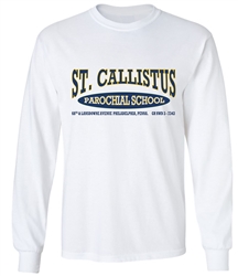 St Callistus Philadelphia Old School T-ShirtT-Shirt from www.RetroPhilly.com