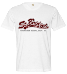 St. Bridget Parochial Philadelphia Old School T-Shirt from www.RetroPhilly.com