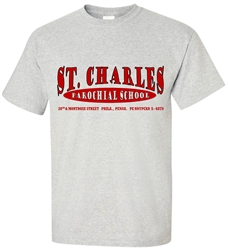 St. Charles Parochial Philadelphia Old School T-Shirt from www.retrophilly.com