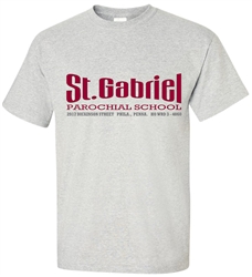 St Gabriel Parochial Philadelphia Old School T-Shirt from www.retrophilly.com