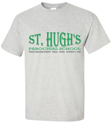 St. Hugh's Parochial Philadelphia Old School T-Shirt from www.RetroPhilly.com