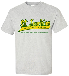 Vintage St. Joachim Parochial Philadelphia Old School T-Shirt from www.retrophilly.com