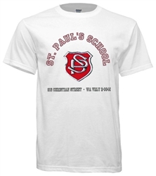 Vintage St. Paul's Parochial Philadelphia old school t-shirt from www.retrophilly.com