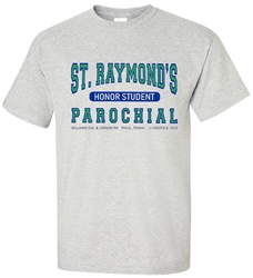 Vintage St. Raymond's Parochial Philadelphia Old School T-Shirt from www.RetroPhilly.com