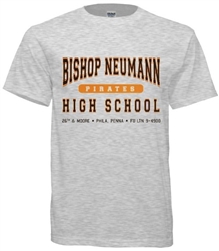 Vintage Bishop Neumann High Philadelphia old school t-shirt from www.retrophilly.com