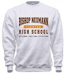 Vintage Bishop Neumann High Philadelphia old school sweatshirts from www.retrophilly.com