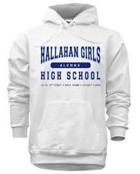 Hallahan Girls High Philadelphia old school sweatshirt from www.retrophilly.com
