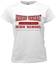 Vintage Archbishop Prendergast Girls High Old School T-Shirt from www.retrophilly.com