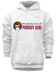 Everybody Loves A Prendy Girl Old School sweatshirt from www.retrophilly.com