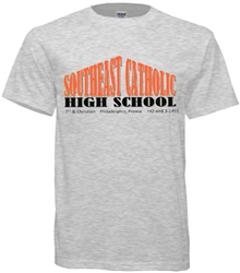 Vintage Southeast Catholic High Philadelphia Old School T-Shirt from www.retrophilly.com