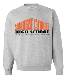Vintage Southeast Catholic High Philadelphia Old School sweatshirts from www.retrophilly.com