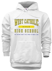 Vintage West Philadelphia Catholic Girls High Old School sweatshirts from www.RetroPhilly.com