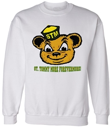Vintage St. Tommy More Golden Bears Mascot Sweatshirts from www.RetroPhilly.com