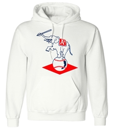 Vintage Philadelphia A's Throwback Logo Sweatshirt from www.retrophilly.com