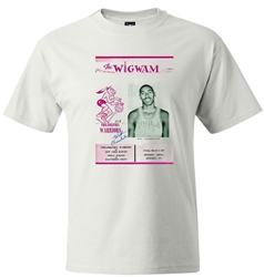 Vintage Wilt Chamberlain 100 Point Game Program Tee from www.retrophilly.com