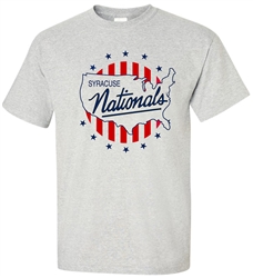 Vintage 1950-63 Syracuse Nationals Playback Tee from www.retrophilly.com