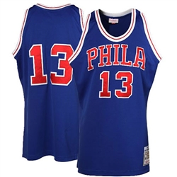 Wilt Chamberlain 1966-67 philadelphia 76ers Road Jersey from www.retrophilly.com