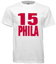 Vintage 1965 Philadelphia 76ers Hal Greer Jersey Tee from www.retrophilly.com