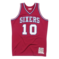 82-83 Mitchell & Ness 76ers Maurice Cheeks Jersey - RetroPhilly.Com