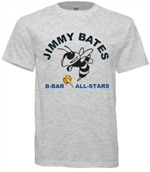 Vintage Charles Baker League Jimmy Bates B-Bar Tee from www.retrophilly.com