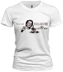 Vintage time for Ballantine t-shirt from www.retrophilly.com