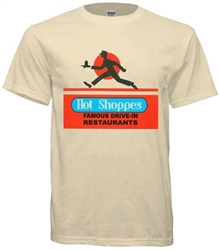 Vintage Hot Shoppe Restaurant T-Shirt from www.retrophilly.com
