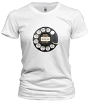 Customizable Vintage Home Telephone Number T-Shirt from www.retrophilly.com