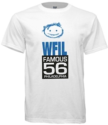 Vintage WFIL-AM Famous 56 Philadelphia T-Shirt from www.retrophilly.com