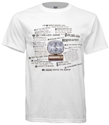 Vintage Philadelphia TV Guide Collage T-Shirt from www.retrophilly.com