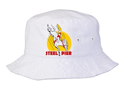 Vintage Steel Pier diving horse bucket hat from www.retrophilly.com